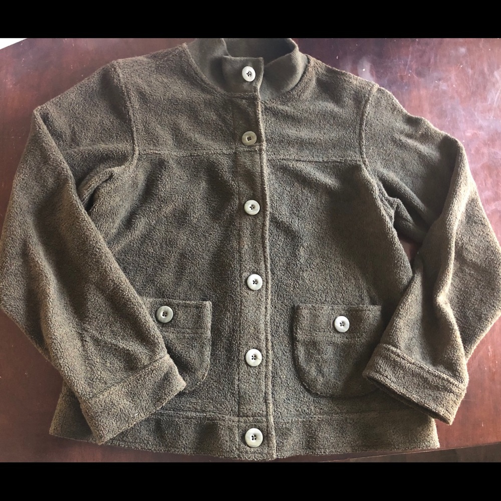 Women’s Columbia Jacket-size medium, Olive Green